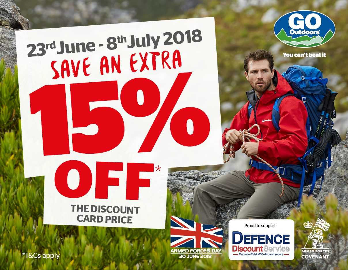 GO Outdoors Increased Offer for a Limited Time Only