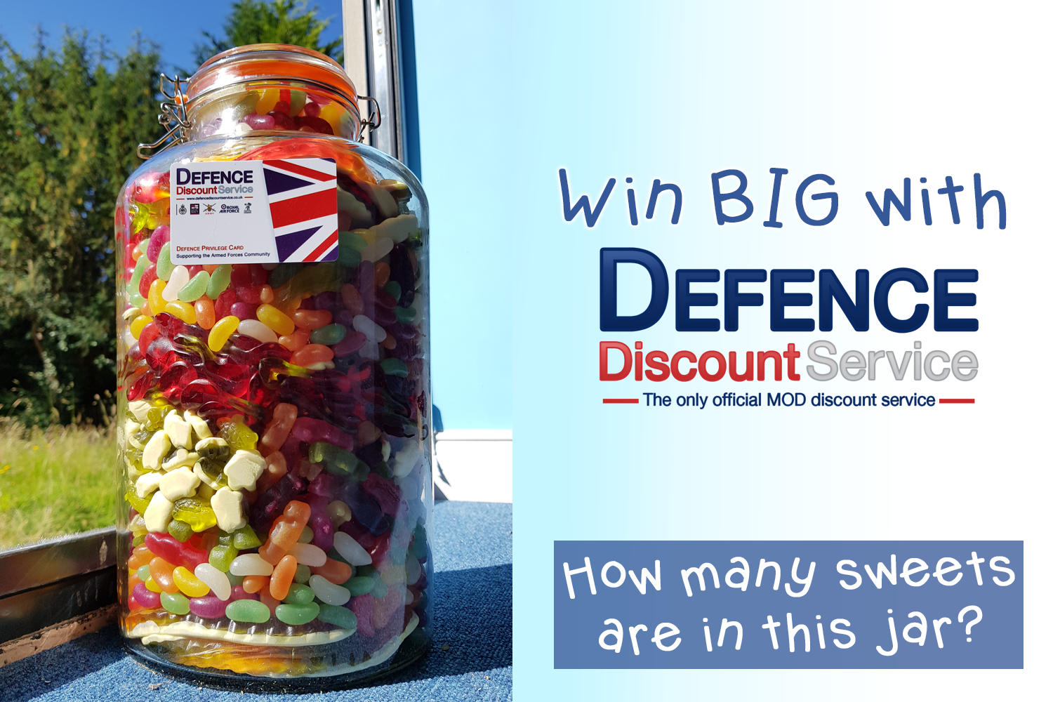 To celebrate Armed Forces Day we've got another 'Win BIG with DDS' prize to be won!